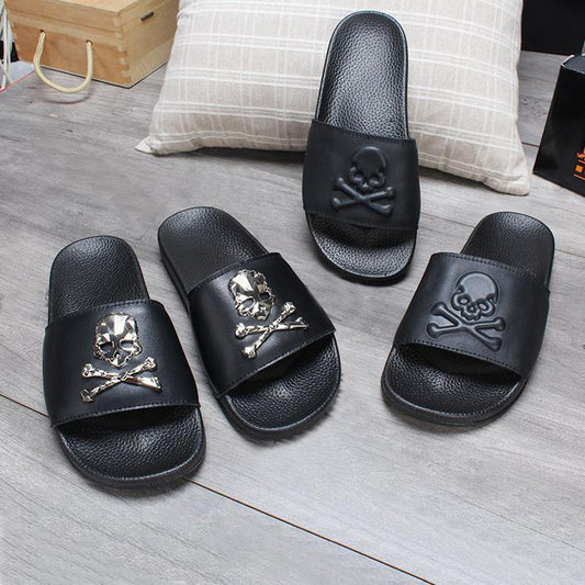 Zapps Skull Slide Slippers
